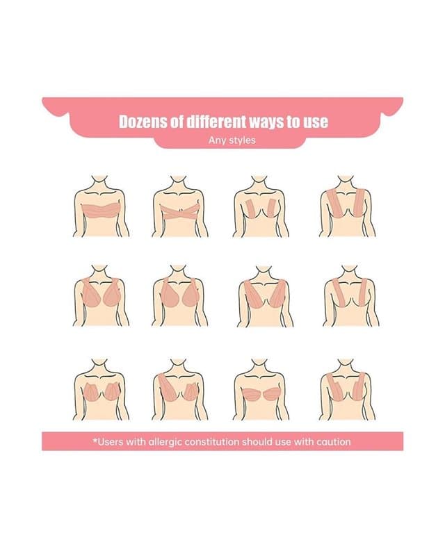 چسب لیفت سینه BOOB TAPE — تصویر ۷
