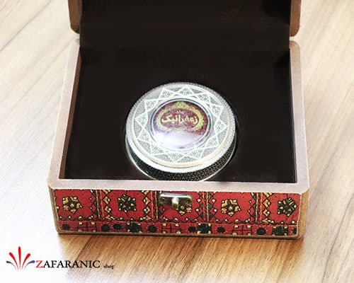 باکس هدیه چوبی زعفران — تصویر ۲