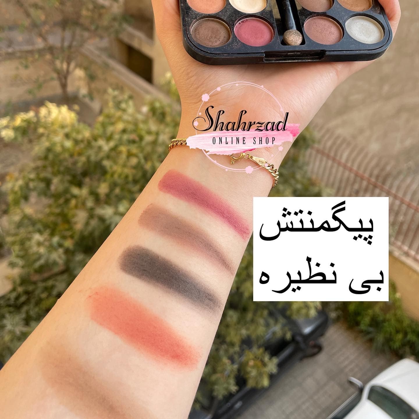 پالت سایه ۱۲ رنگ مات گارنیر — تصویر ۲