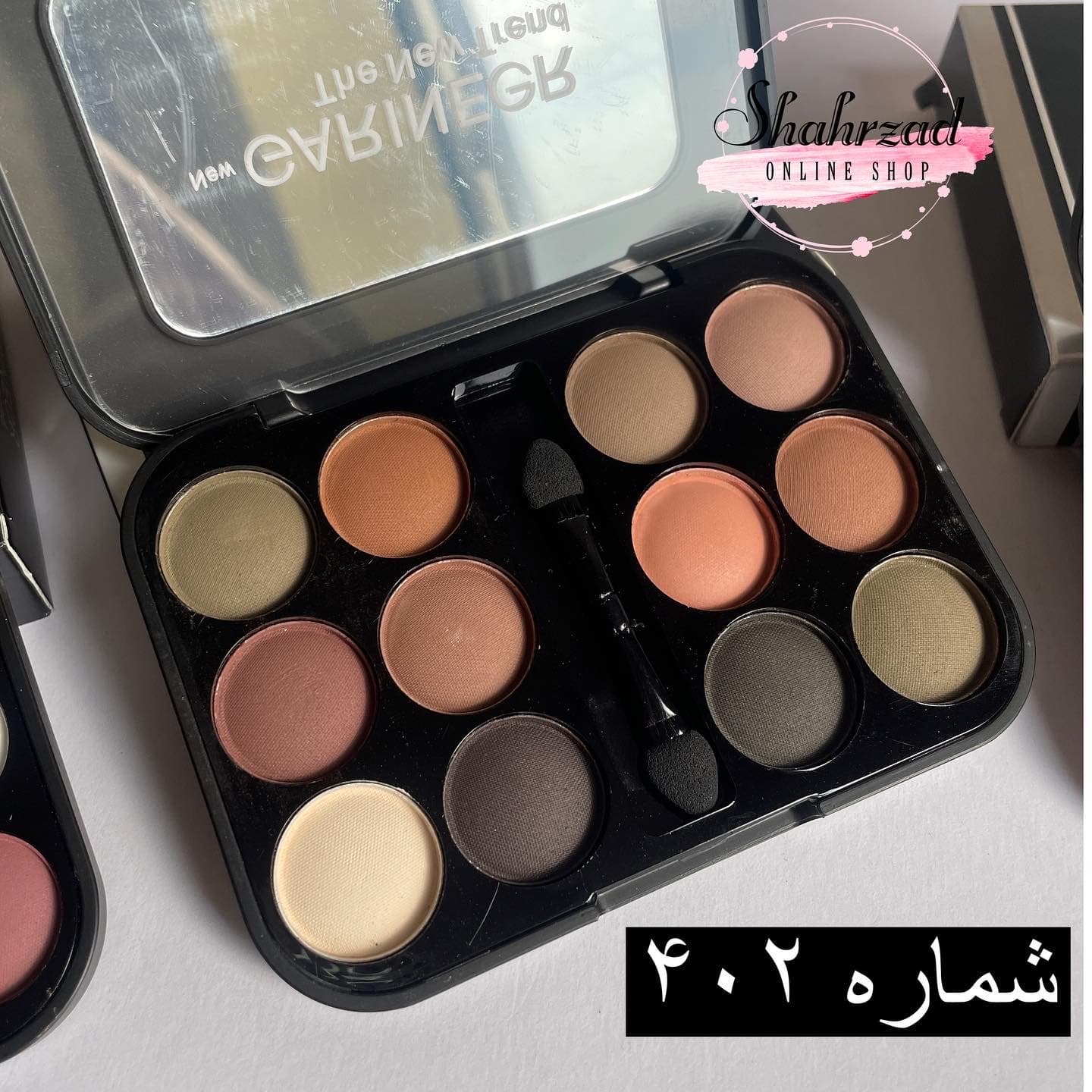 پالت سایه ۱۲ رنگ مات گارنیر — تصویر ۴