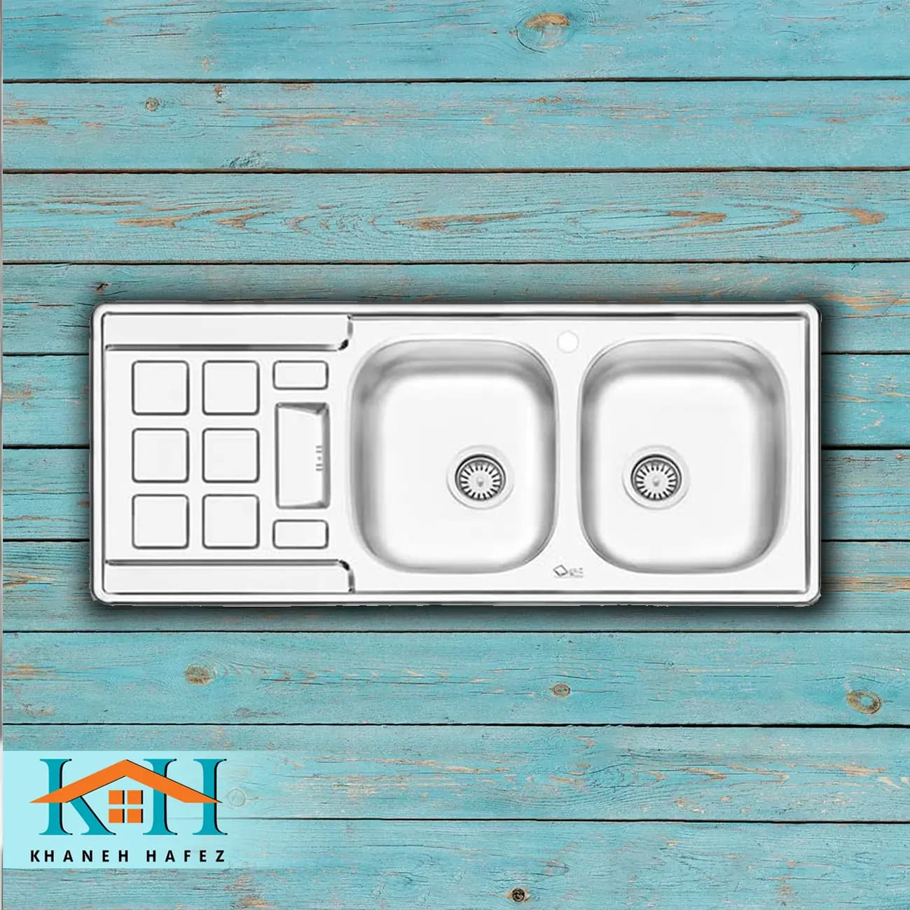 سینک ظرفشویی ایلیا استیل مدل 4021 توکار