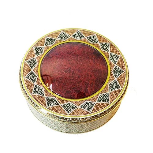 زعفران هدیه خاتم سه مثقالی زعفرانیک