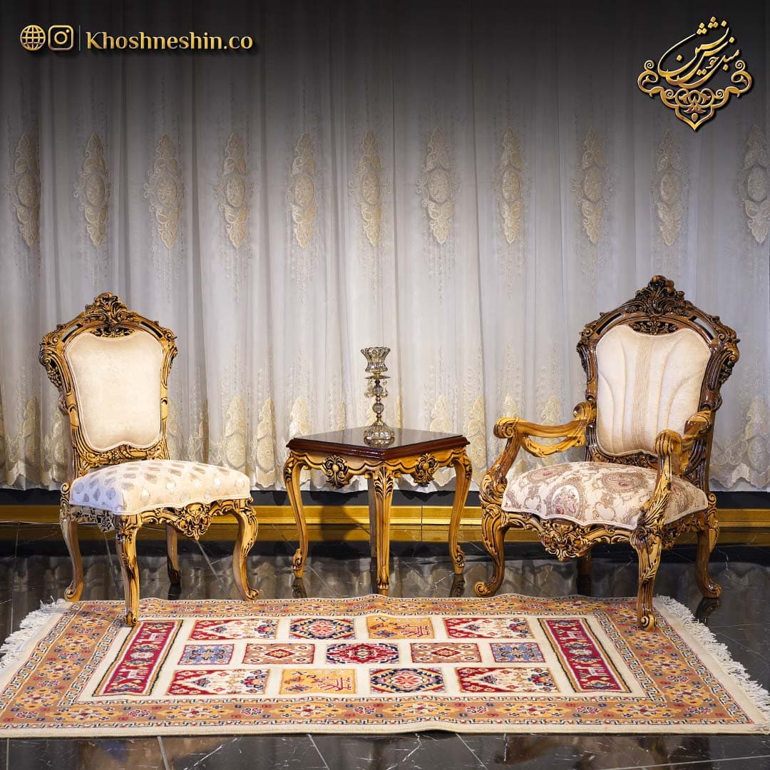 مبلمان کلاسیک مدل مصری — تصویر ۳