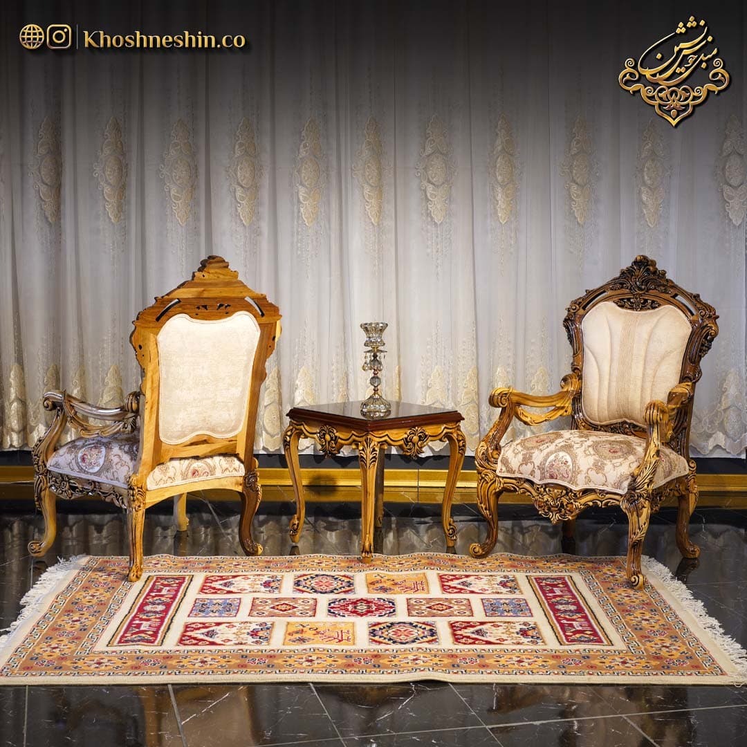 مبلمان کلاسیک مدل مصری — تصویر ۸