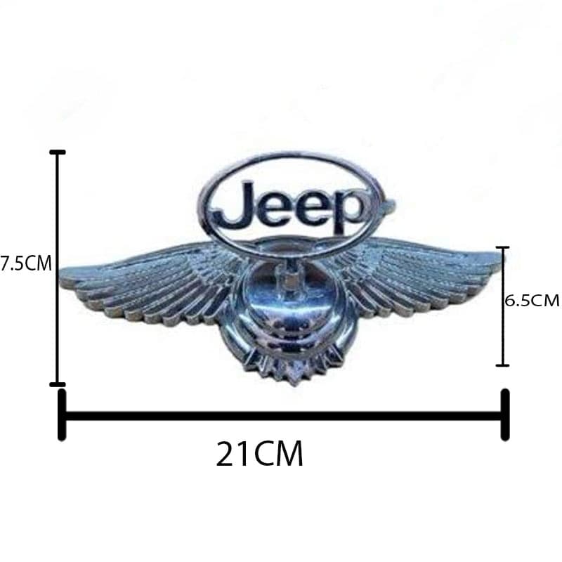 آرم روی کاپوت طرح Jeep کد 0150 — تصویر ۴