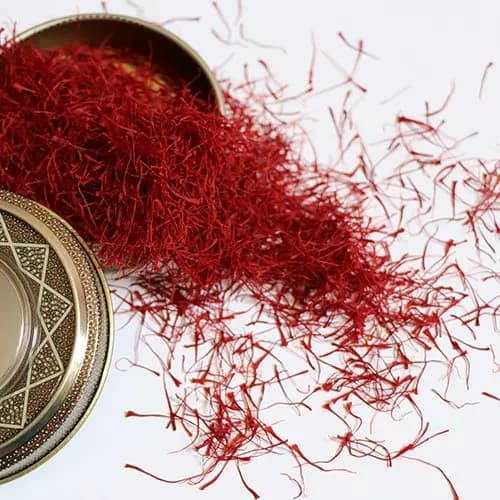 5 گرم زعفران کادویی سوپر نگین قائنات کارتنی — تصویر ۲