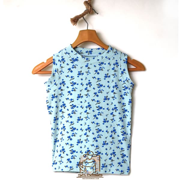 ست کراپ دامن کبریتی طرح‌دار کد 461