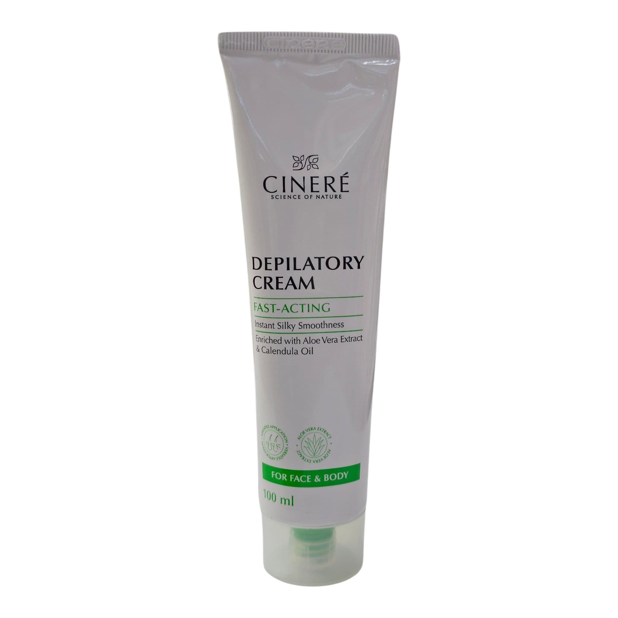 کرم موبر سینره CINERE مخصوص صورت و بدن حجم 100 میلیلیتر | Depilatory Cream Fast Acting — تصویر ۲