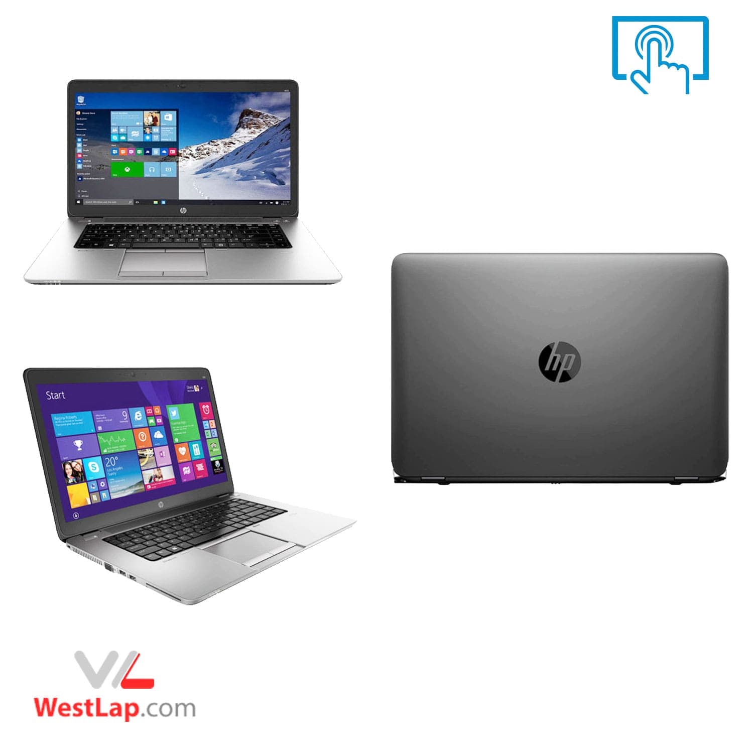لپ تاپ استوک HP Elitebook 850 G2 Intel Core i5 5300u — تصویر ۴