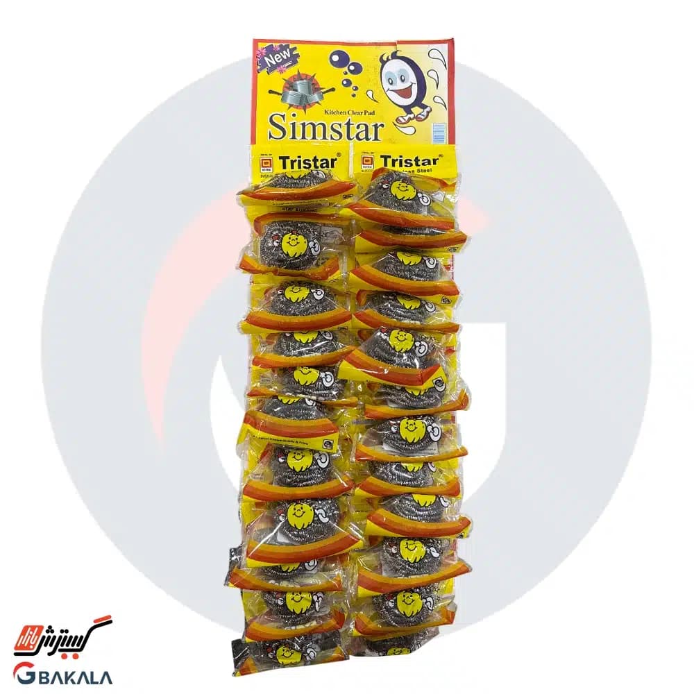 سیم ظرفشویی گرد ورقی 24 عددی