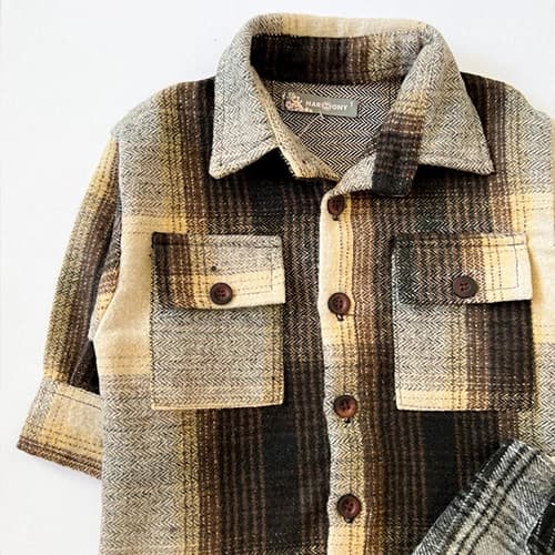 پیراهن چهارخونه نقلی — تصویر ۵