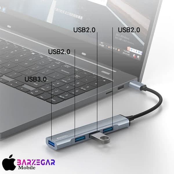 هاب 4 پورت Type-C یسیدو Yesido HB17 — تصویر ۶
