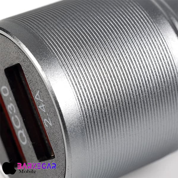 شارژر فندکی هیسکا مدل Hiska CC-309Q + کابل Micro-USB — تصویر ۵