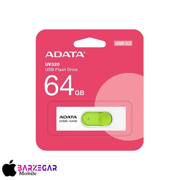 فلش مموری ای‌دیتا مدل Adata UV320 ظرفیت 64GB — تصویر ۷
