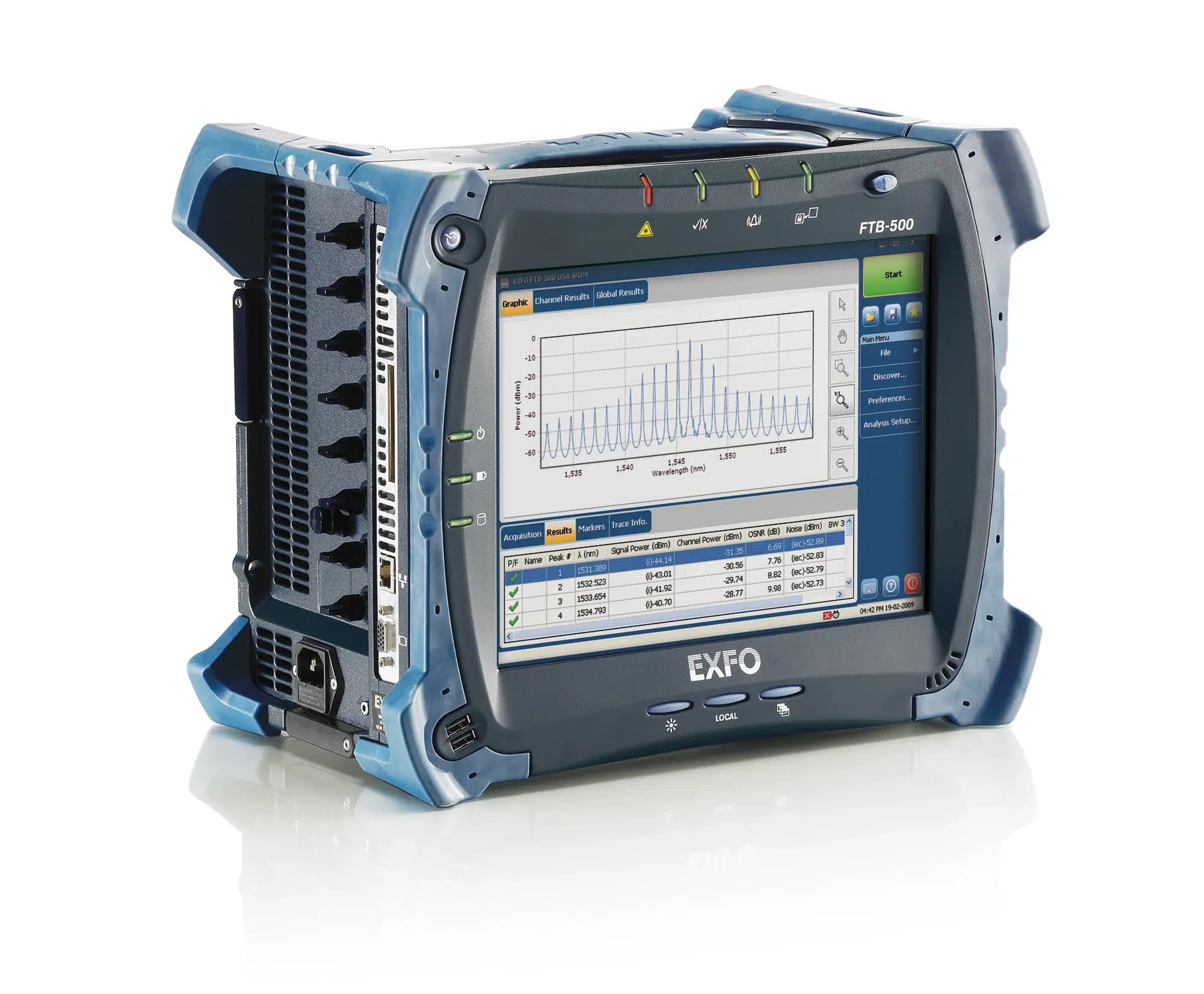 دستگاه OTDR اکسفو مدل EXFO OTDR FTB-500 Platform — تصویر ۵