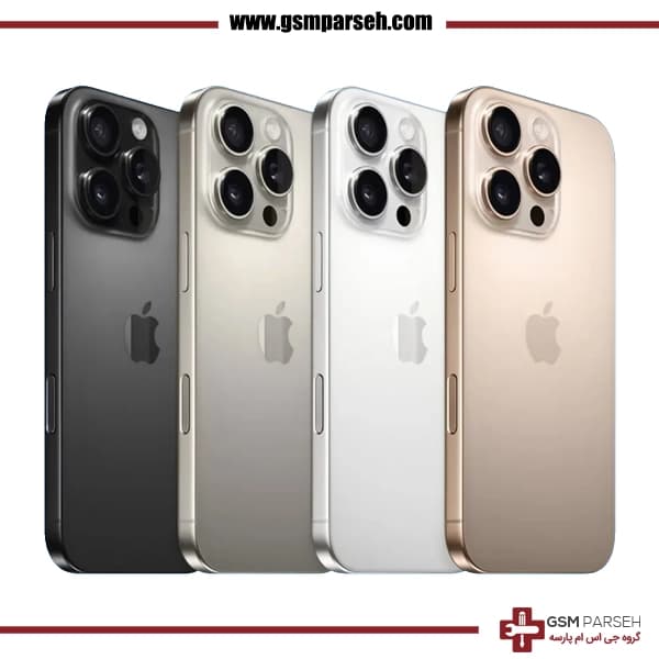 درب پشت آیفون 16 پرو مکس ( Apple iPhone 16 ProMax) – با شیشه دوربین