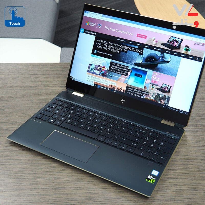 لپ تاپ اپن باکس HP Spectre x360 15-df1045nr-i7-Nvidia GTX1650 — تصویر ۵