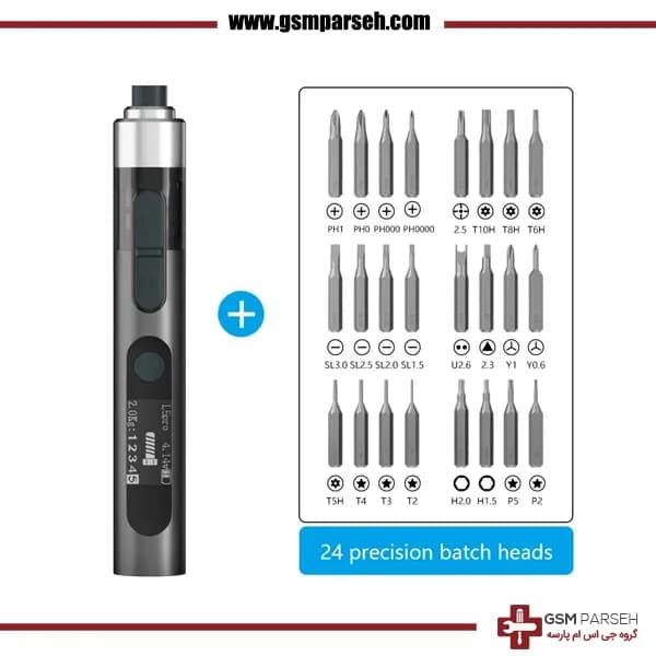 پیچ گوشتی شارژی مانت مدل MAANT L5PRO