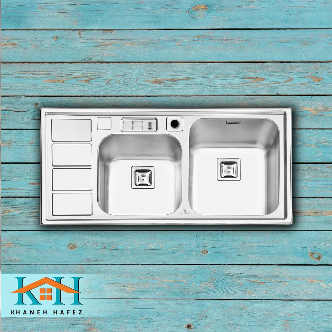 سینک توکار پرنیان استیل مدل PS 1220