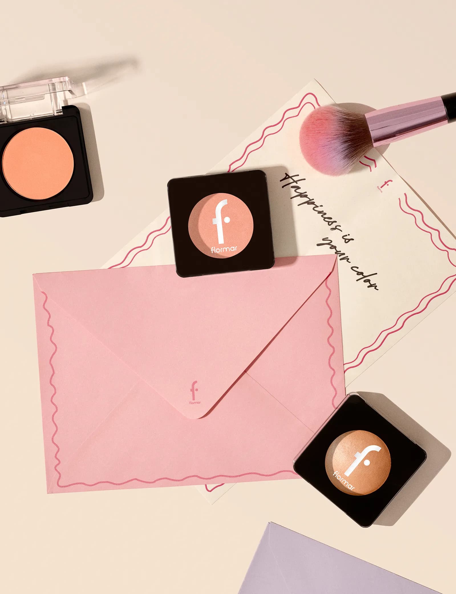 رژگونه پودری فلورمار مدل Blush-On — تصویر ۳