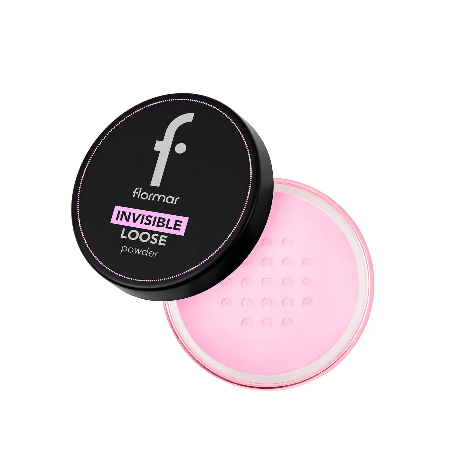 پودر فیکس بی رنگ فلورمار مدل LILAC POP
