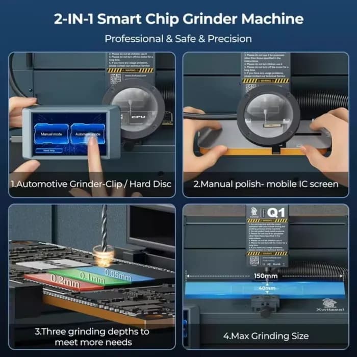 دستگاه CNC – دستگاه سی ان سی XWITZEAL Q1 — تصویر ۲