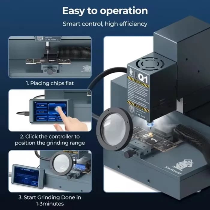 دستگاه CNC – دستگاه سی ان سی XWITZEAL Q1 — تصویر ۶