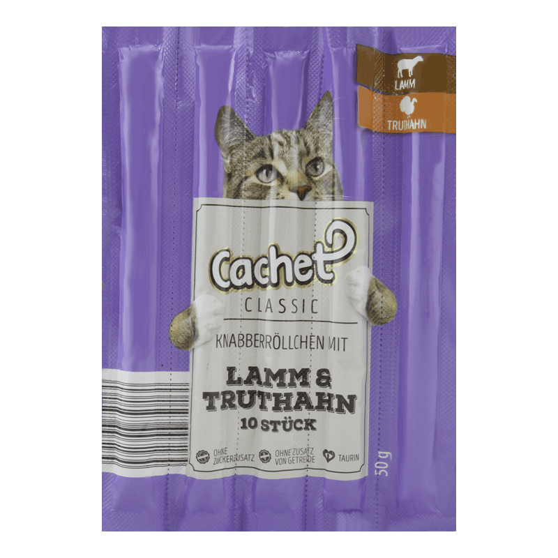 بسته اسنک تشویقی گربه کچت Cachet Cat Snack Pack مجموعه 20 عددی — تصویر ۵