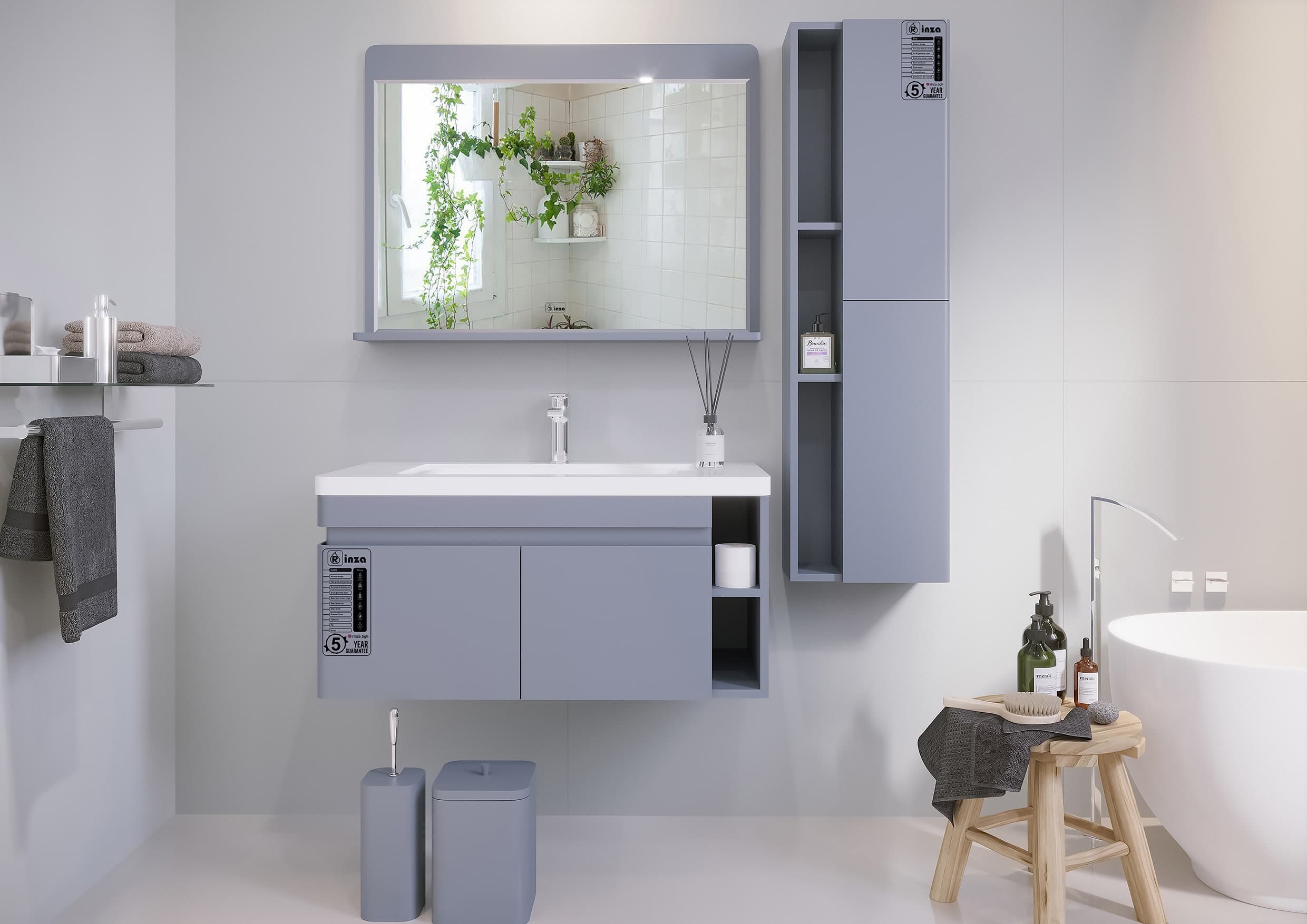 روشویی کابینتی رینزا مدل ایزابل Isabel (20 رنگ)