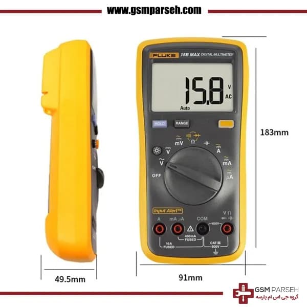 مولتی متر فلوک مدل FLUKE 15B Max — تصویر ۴