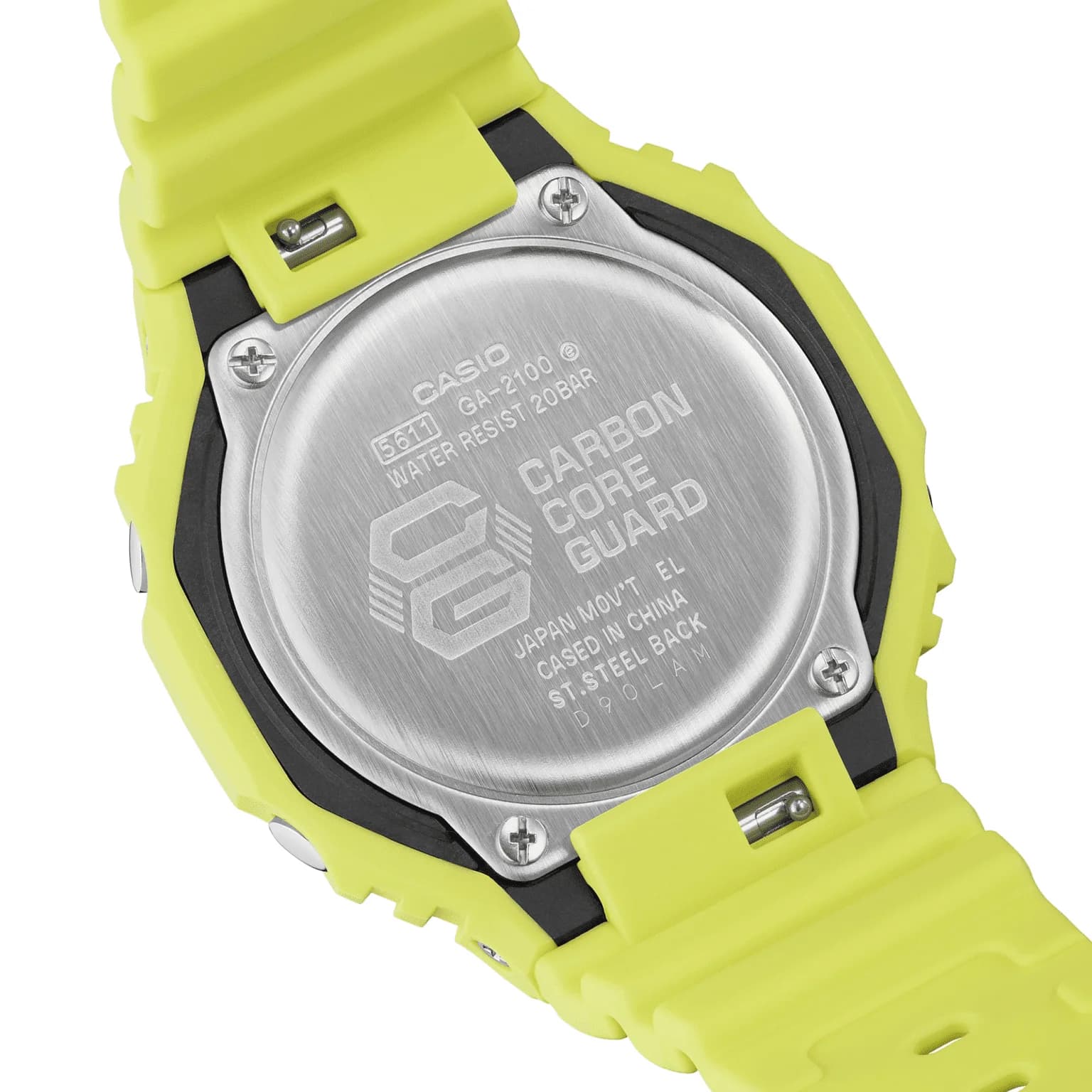 ساعت مچی یونیسکس G-SHOCK مدل GA-2100-9A9DR — تصویر ۳