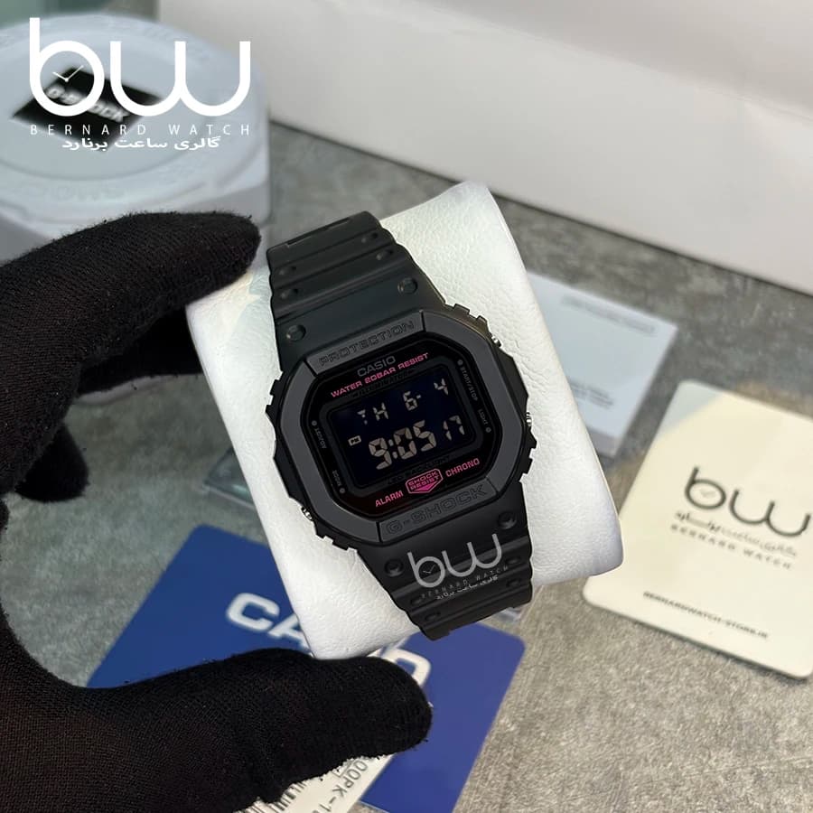 ساعت مچی جی شاک G-SHOCK کاسیو مدل CASIO DW-5600PK-1 — تصویر ۲
