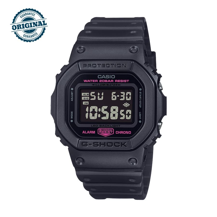 ساعت مچی جی شاک G-SHOCK کاسیو مدل CASIO DW-5600PK-1