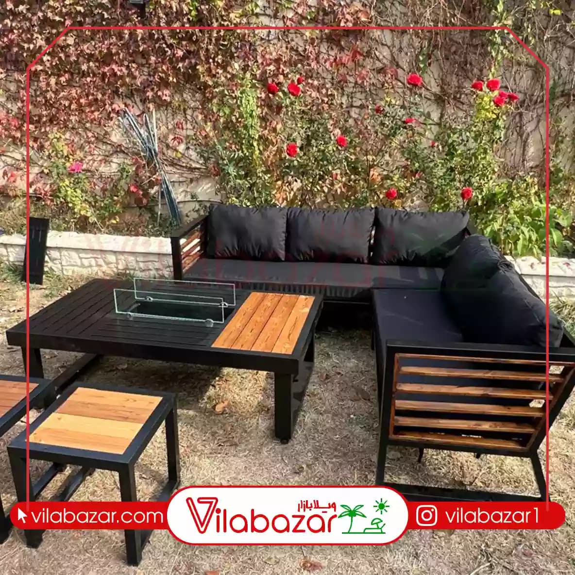 مبل ال باغی ویلایی مدل مارال — تصویر ۳