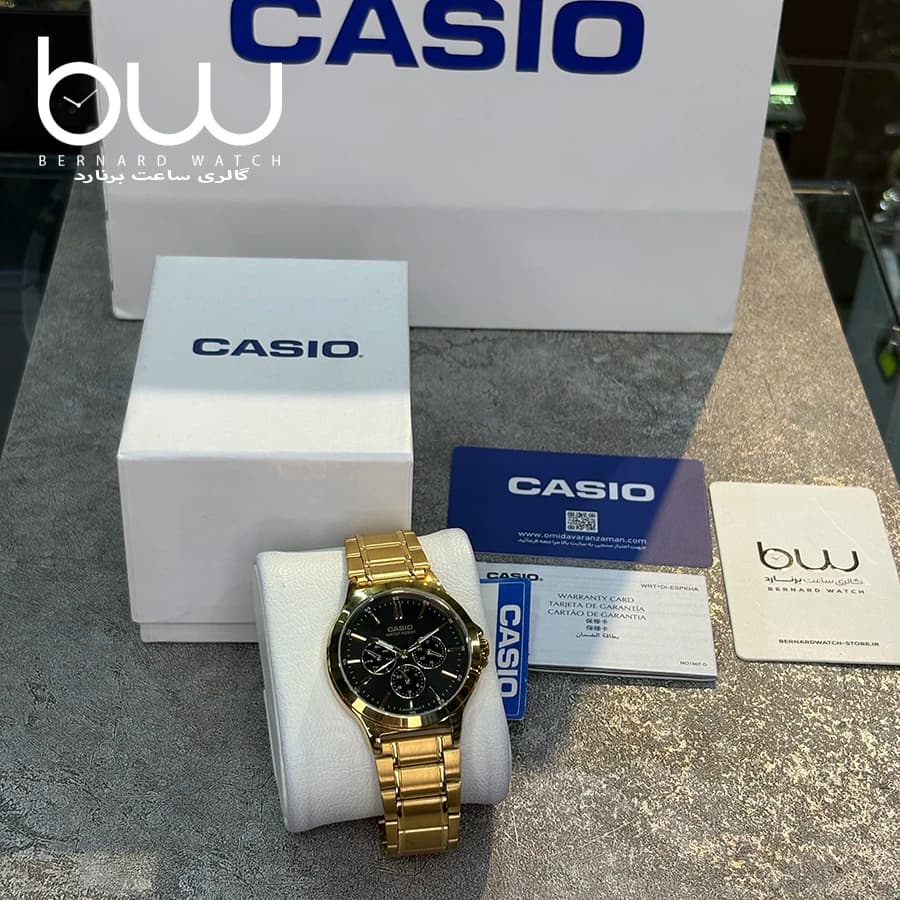 ساعت مچی کاسیو مدل CASIO MTP-V300G-1AU — تصویر ۴