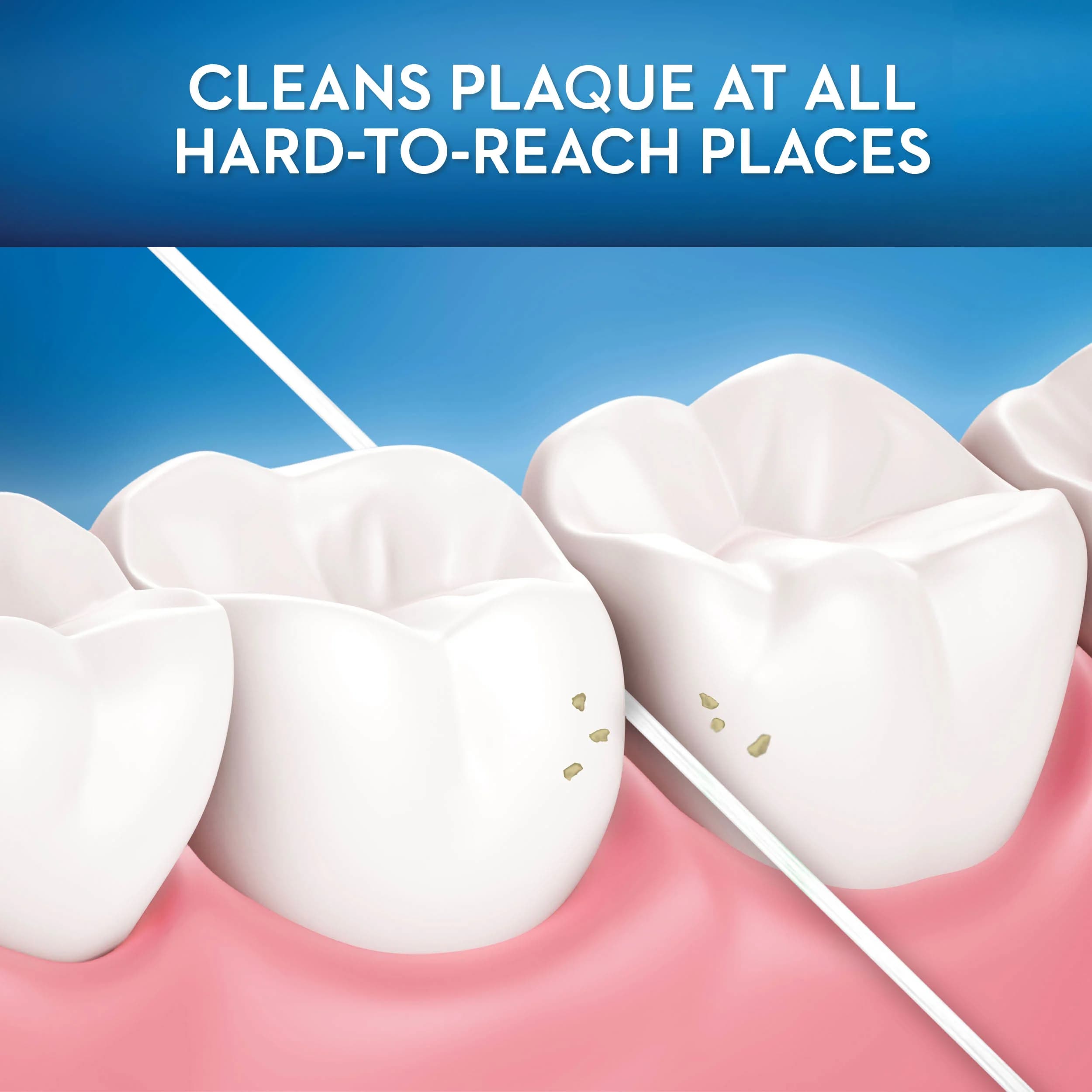 نخ دندان Essential floss اورال بی حاوی عصاره نعنا — تصویر ۵