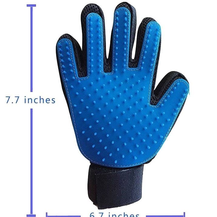 دستکش ماساژ حیوانات تروتاچ مدل Desheding Glove — تصویر ۳