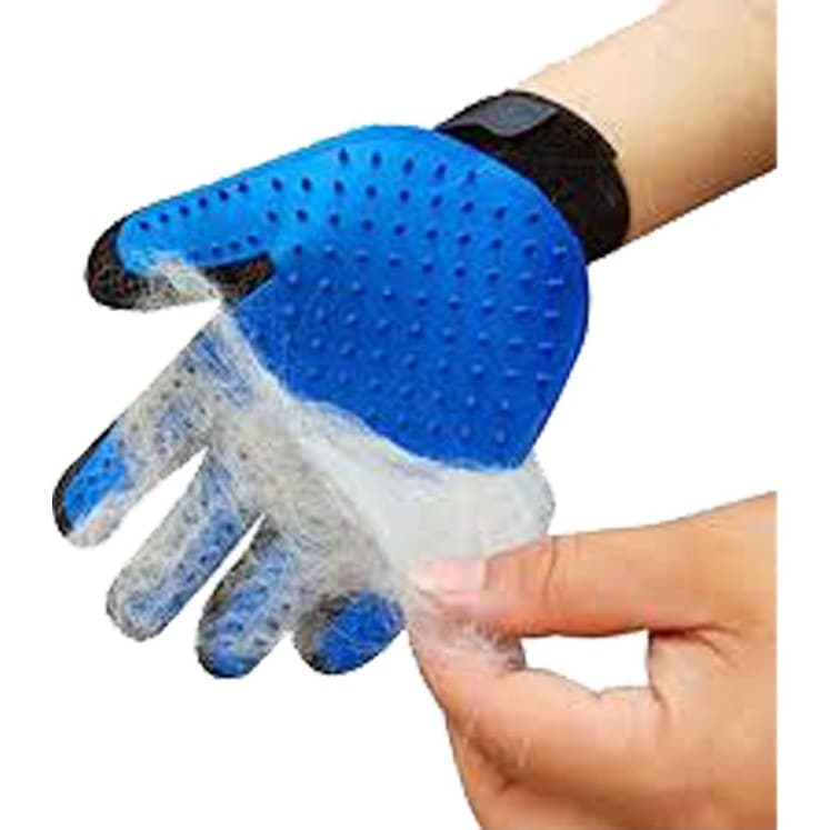 دستکش ماساژ حیوانات تروتاچ مدل Desheding Glove — تصویر ۲