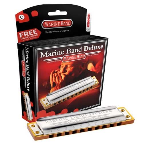 سازدهنی دیاتونیک Hohner مدل Marine Band Deluxe‎ — تصویر ۴