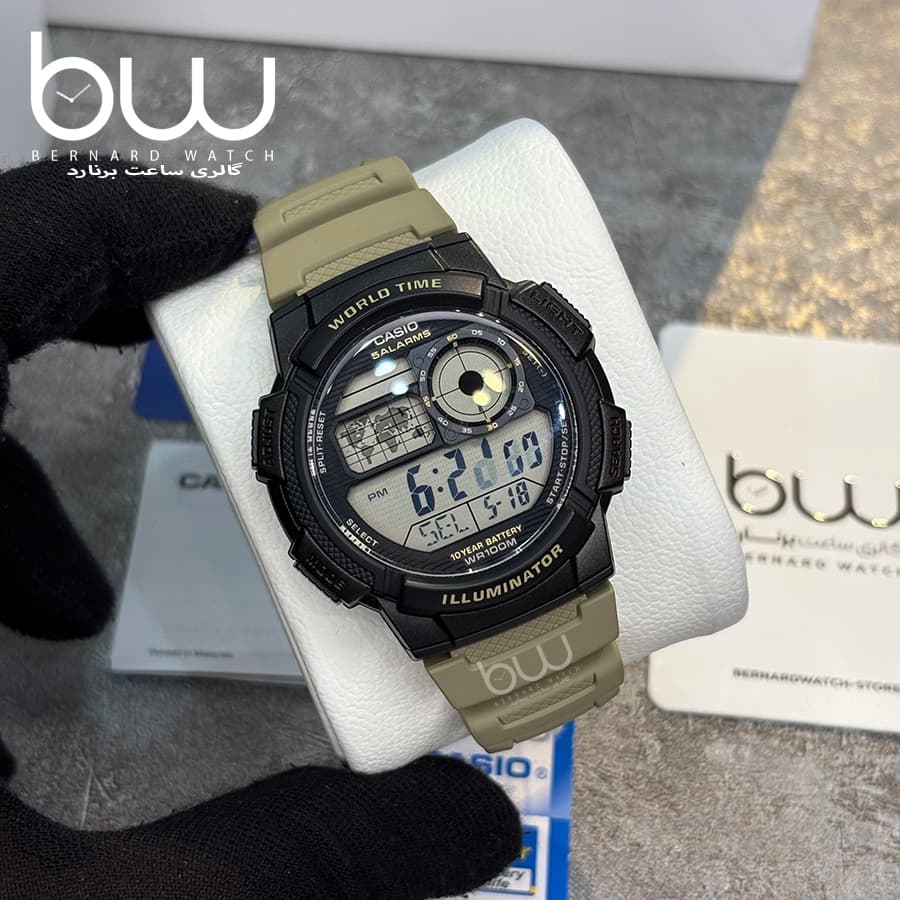 ساعت مچی کاسیو مدل CASIO AE-1000W-5A — تصویر ۲
