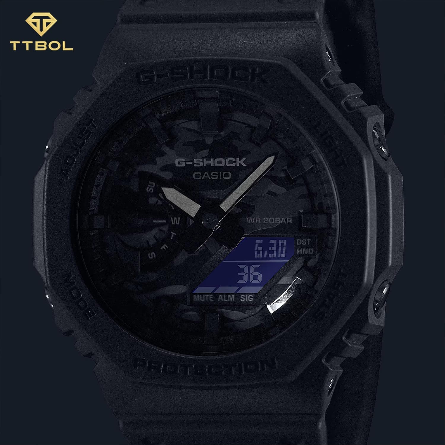ساعت مچی کاسیو جی شاک Casio G-SHOCK GA-2100CA-8A — تصویر ۵