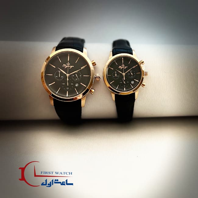 ساعت مچی ست مردانه و زنانه الگنگس (الگانس) ELEGANGS مدل SC8144-403 (J) و SC8145-403 (J) — تصویر ۶