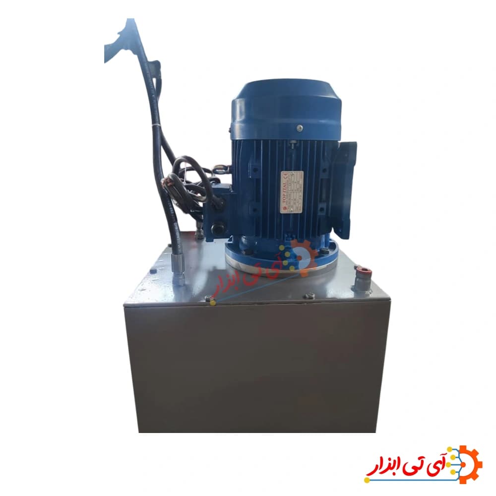 پرس هیدرولیک برقی دروازه ای 100 تن زوپک مدل IT-2100 سفارشی — تصویر ۳