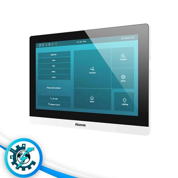 تاچ پنل هوشمند 10 اینچ آکووکس Akuvox C317S — تصویر ۳