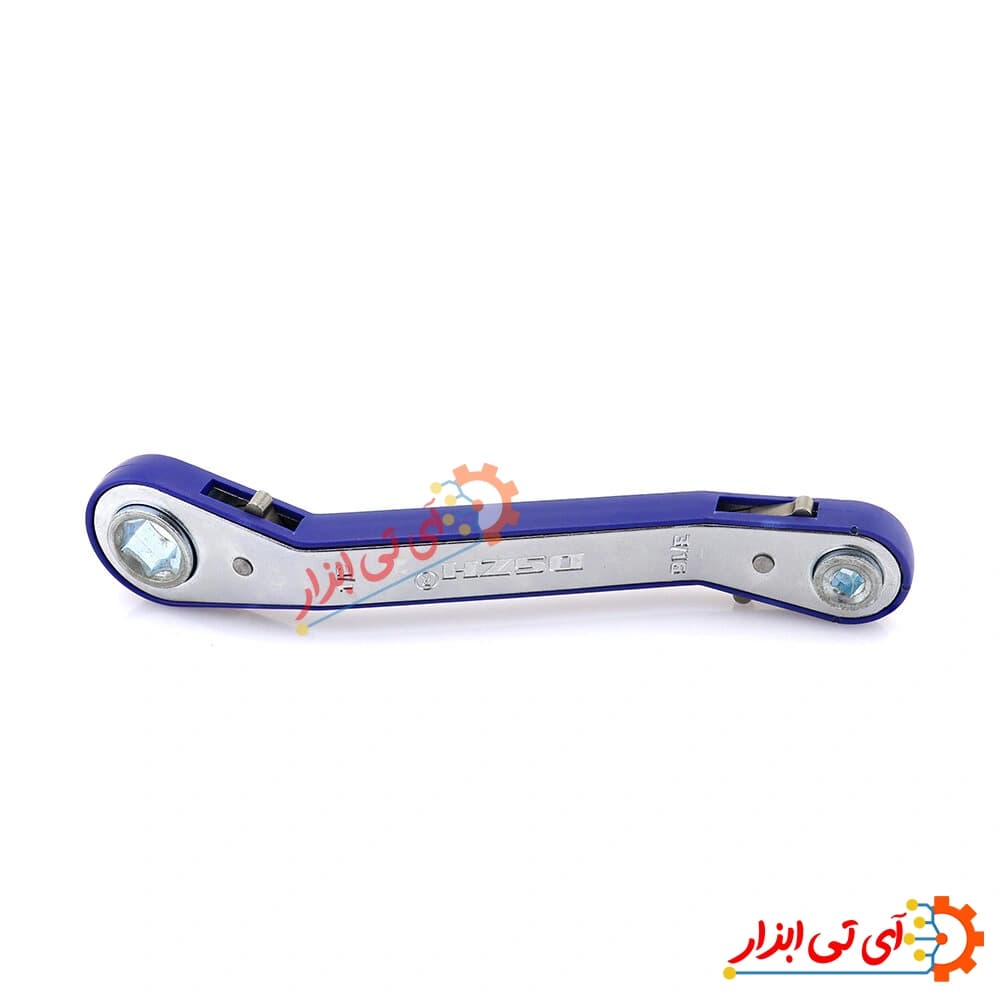 آچار سرویس جغجغه ای کولر گازی و چیلر 3/16 تا 1/2 اینچ DSZH مدل CT-123 درجه یک