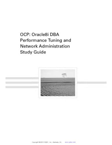 کتاب OCP: Oracle 8i DBA Performance Tuning and Network Administration Study Guide نسخه کامل