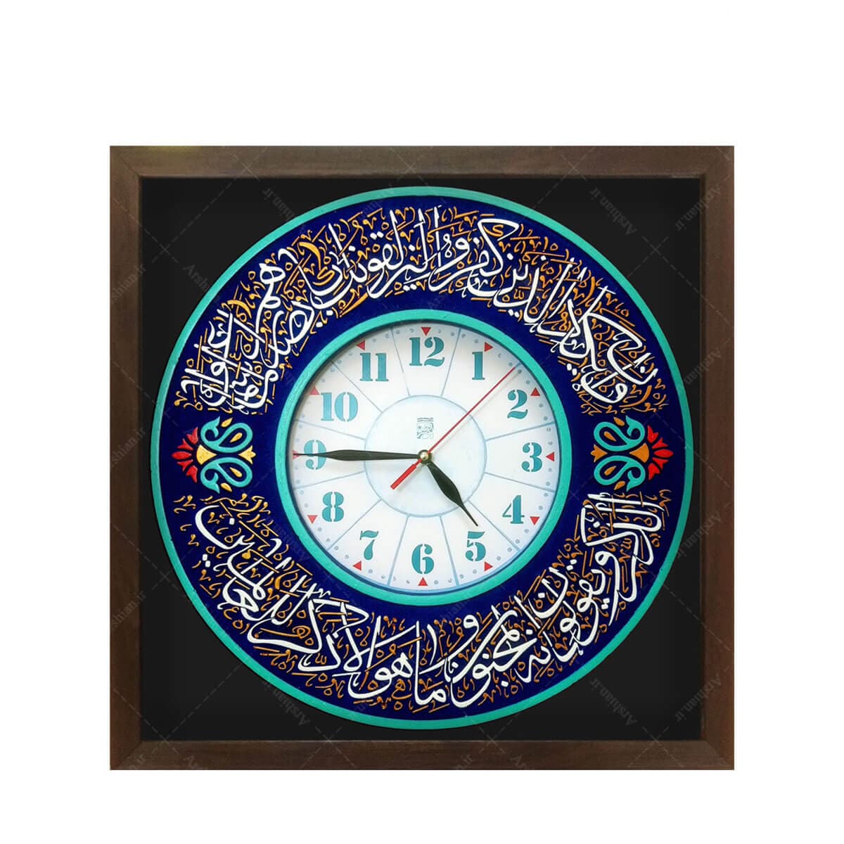 تابلو برجسته ساعت طرح وان یکاد کد ۱۶۶