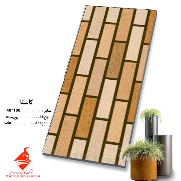 سرامیک کاستا 100*40 صدرا سرام