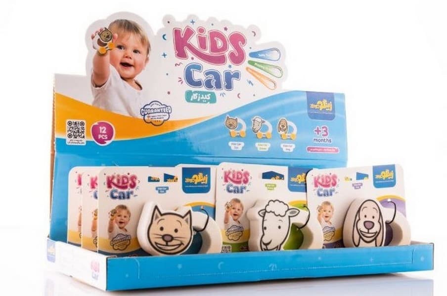 بازي کیدز کار Kids Car ‏12 قطعه (زینگو) جعبه ای