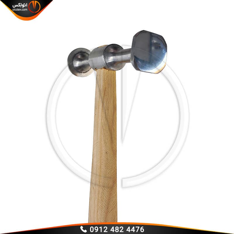 چکش فولادی صافکاری یک سر گرد یک سر مربعی — تصویر ۴
